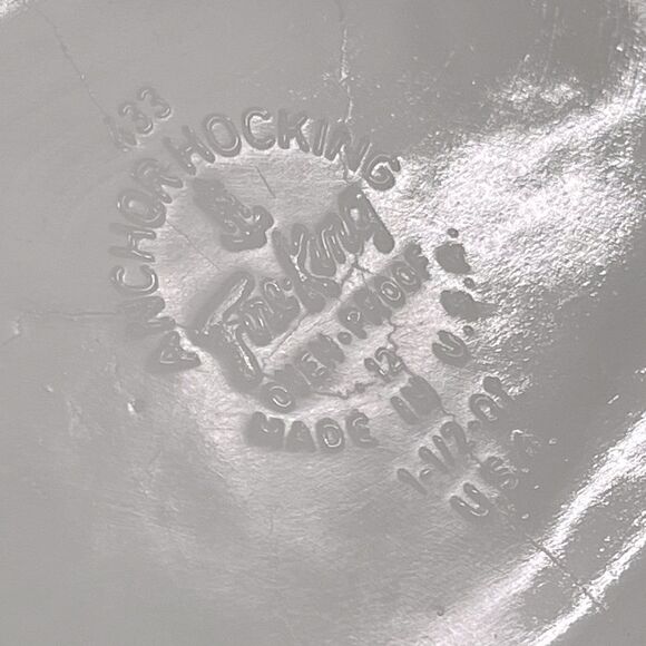 Vintage Anchor Hocking FireKing Corningware Casserole Saucepan Cradle 2 Piece - Picture 15 of 16